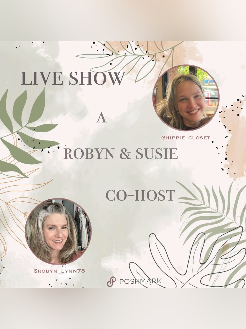 📣 Robyn (@robyn_lynn78) & Susie Are Live📣 Co-Host Live Show Notification